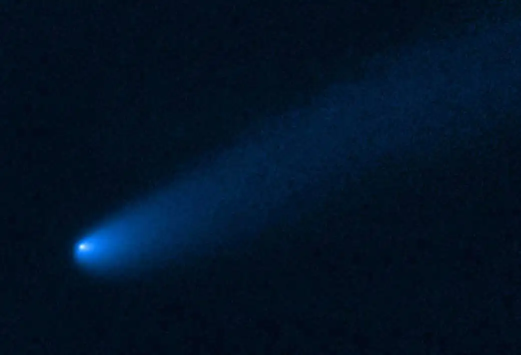 Der Komet hält in der Nähe der Asteroiden des Jupiter an
