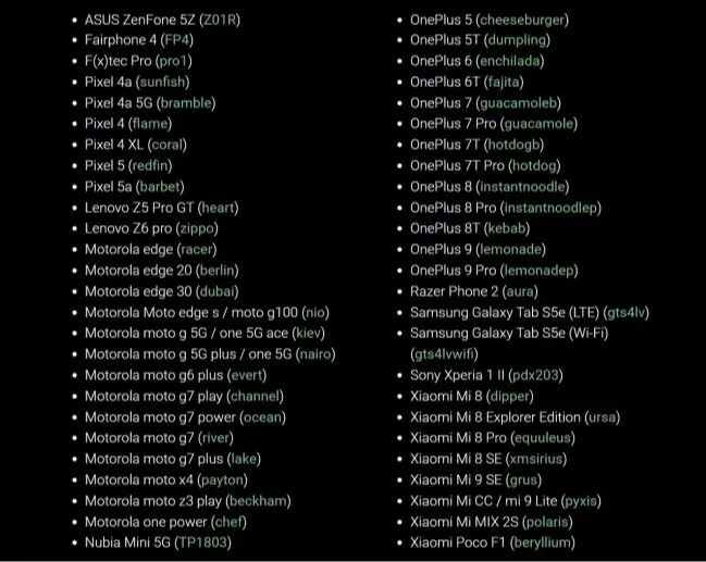 LineageOS 20 lançado no Android 13: lista de dispositivos suportados e todas as alterações