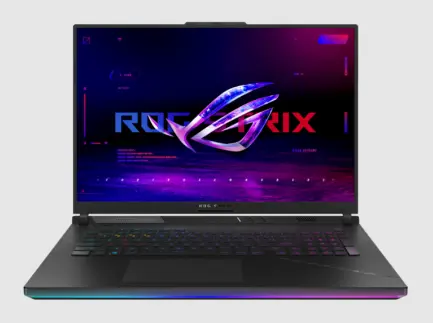 CES 2023의 ASUS: ROG Strix SCAR 게이밍 노트북 및 ROG Flow 변압기