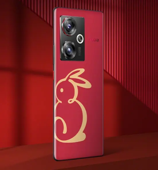 Voici Nubia Z50 China Red Rabbit Year Limited Edition