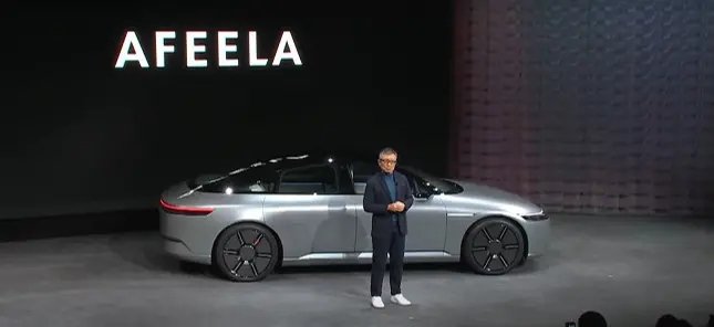 Sony und Honda haben „Afeela“ vorgestellt – eine gemeinsame Automarke. Erstes Modell mit 45 Sensoren ab 2025 verfügbar
