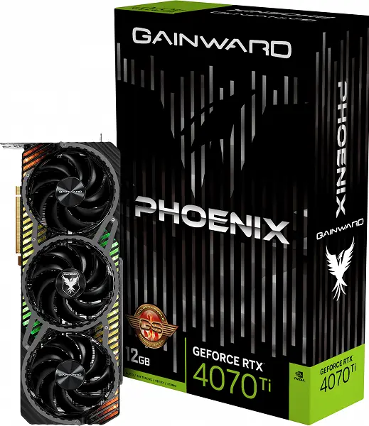 Gainward GeForce RTX 4070 Ti Phantom 및 Phoenix 그래픽 카드 출시