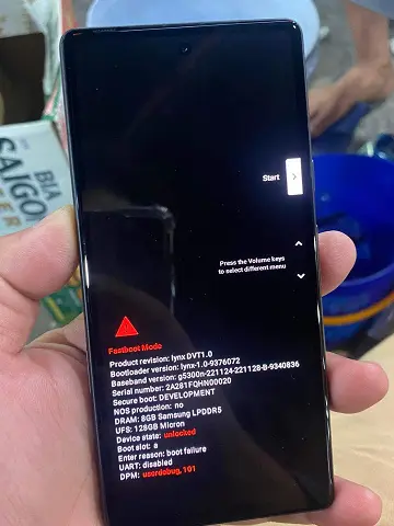 'Google Lab Runaway' Pixel 7a bloqueado remotamente, revelando algumas de suas especificações