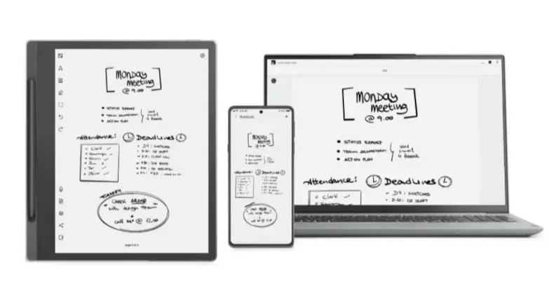 Lenovo Smart Paper - Android と E-Ink ディスプレイの電子メモ帳