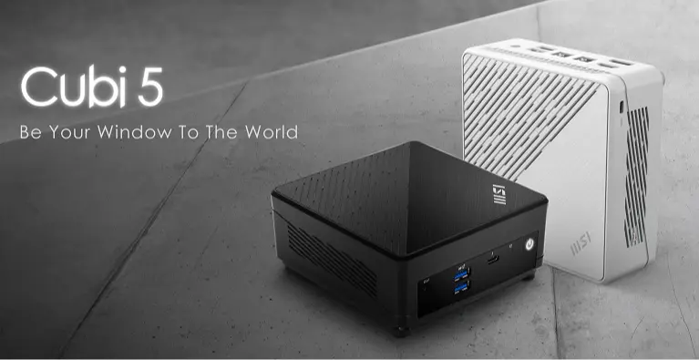 Core i7-1255U, 64 GB di RAM e due SSD in un mini PC da 0,7 litri. Introduzione di MSI Cubi 5 12M