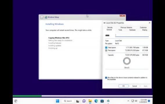Microsoft include silenziosamente il supporto ReFS in Windows 11