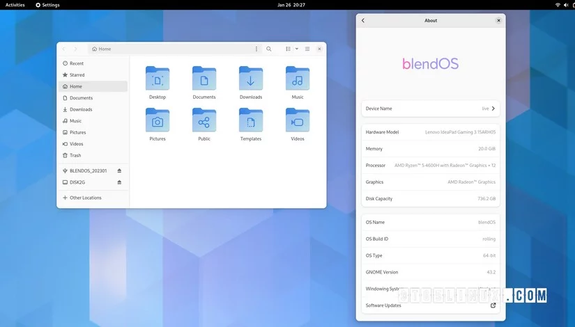 新しいblendOSは、Ubuntu、Fedora、Arch Linuxを1つのシステムにまとめます