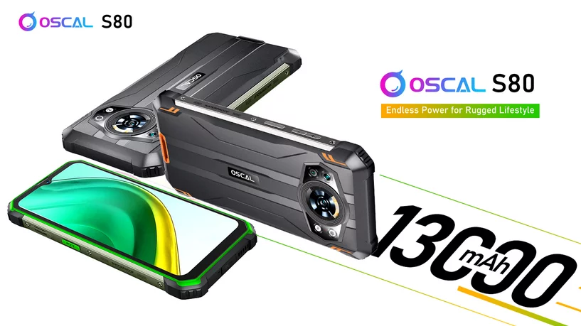 Oscal S80 は、13,000 mAh のバッテリーを備えた信頼性の高い「強者」であり、お得な割引価格です