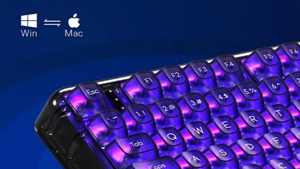 Dell stellt transparente RGB-Gaming-Tastatur vor