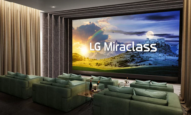 LG lance des écrans géants pour les cinémas