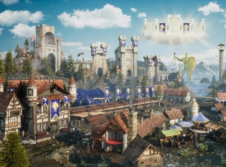 職人が Unreal Engine 5 で「Heroes 3」の城を見せた