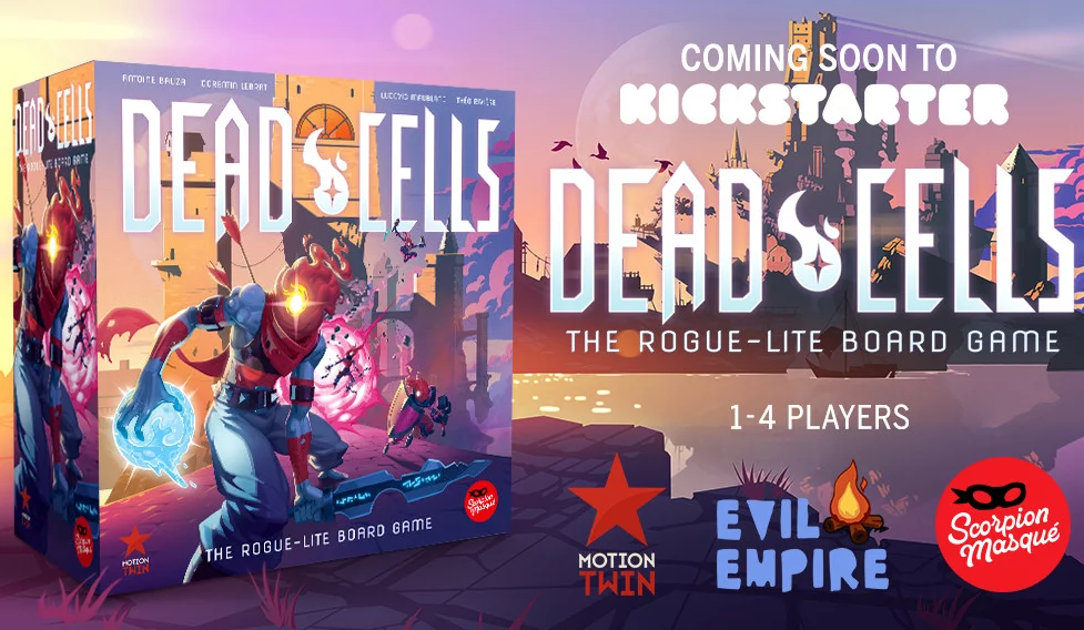 Annonce du jeu de société Dead Cells. La collecte de fonds commence bientôt