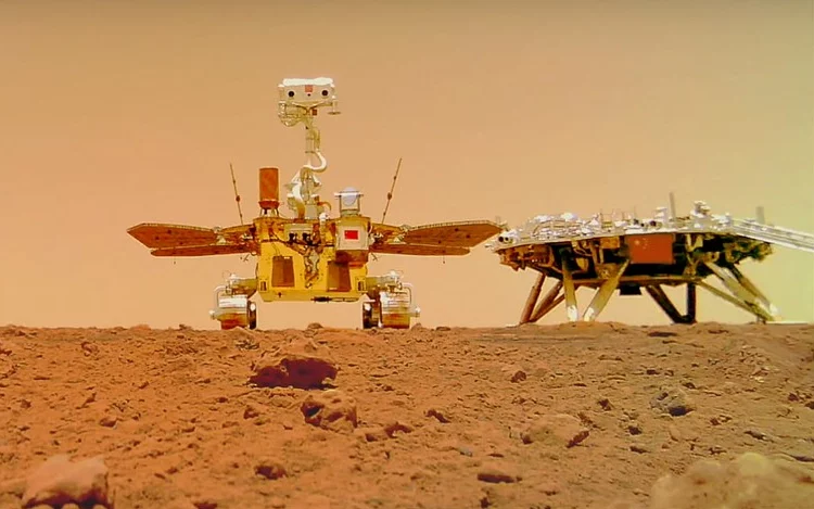 Rover chinês investiga o passado do Planeta Vermelho