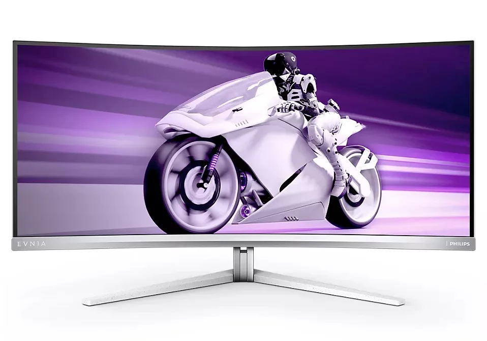 Philips Evnia 34M2C8600: schneller Gaming-Monitor mit QD-OLED-Display