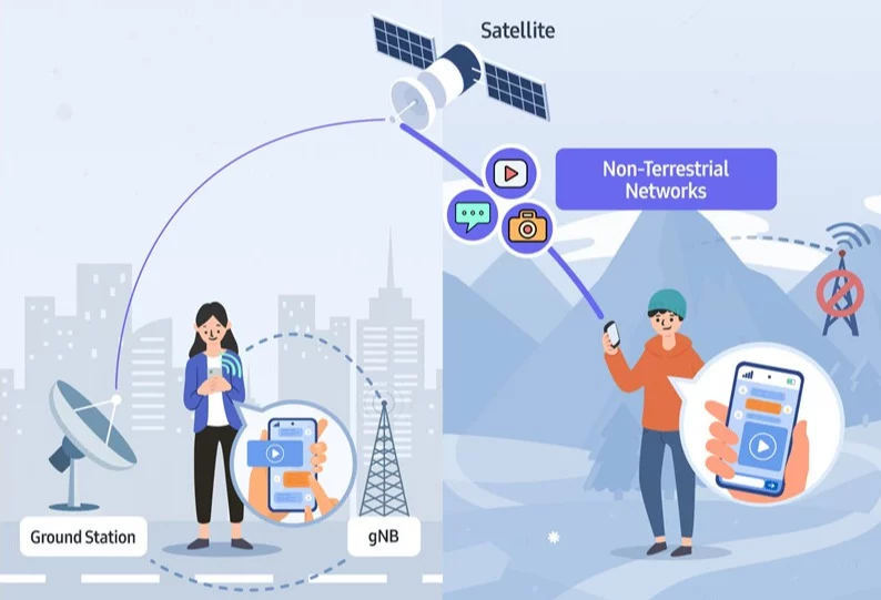 Neue Samsung-Smartphones erhalten Unterstützung für Satellitenkommunikation