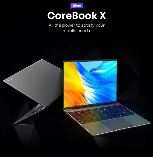 Chuwi CoreBook X 2023 é um laptop acessível lançado com 16 GB de RAM e 8 horas de duração da bateria